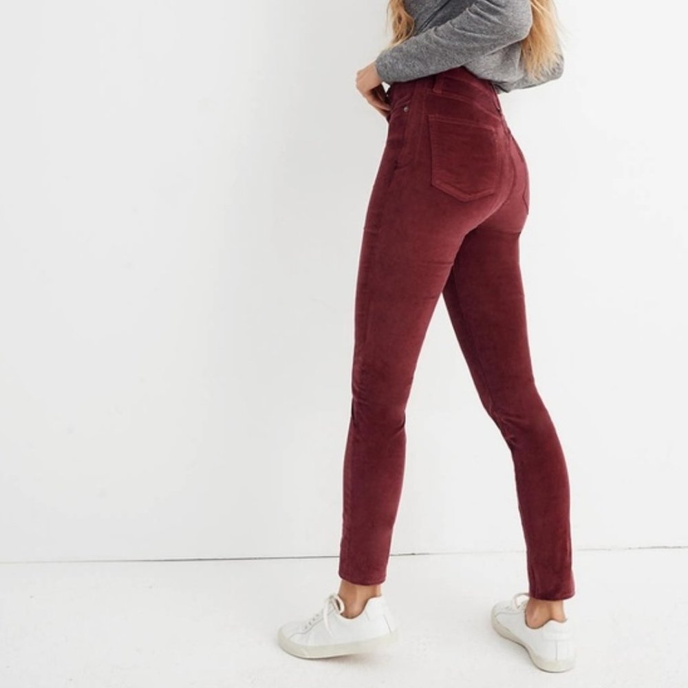 Madewell 10” High-rise Skinny Corduroys
